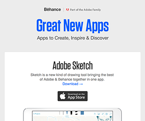 Behance email newsletter July 2014