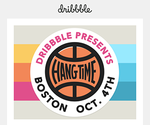 Dribbble email newsletter September 2017