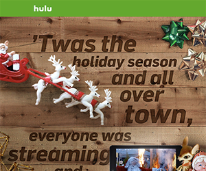 Hulu email newsletter December 2014