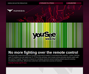 In2Media email newsletter February 2010