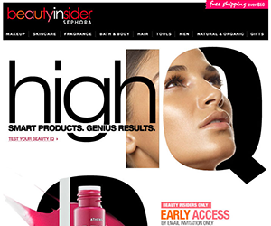 Sephora email newsletter July 2010